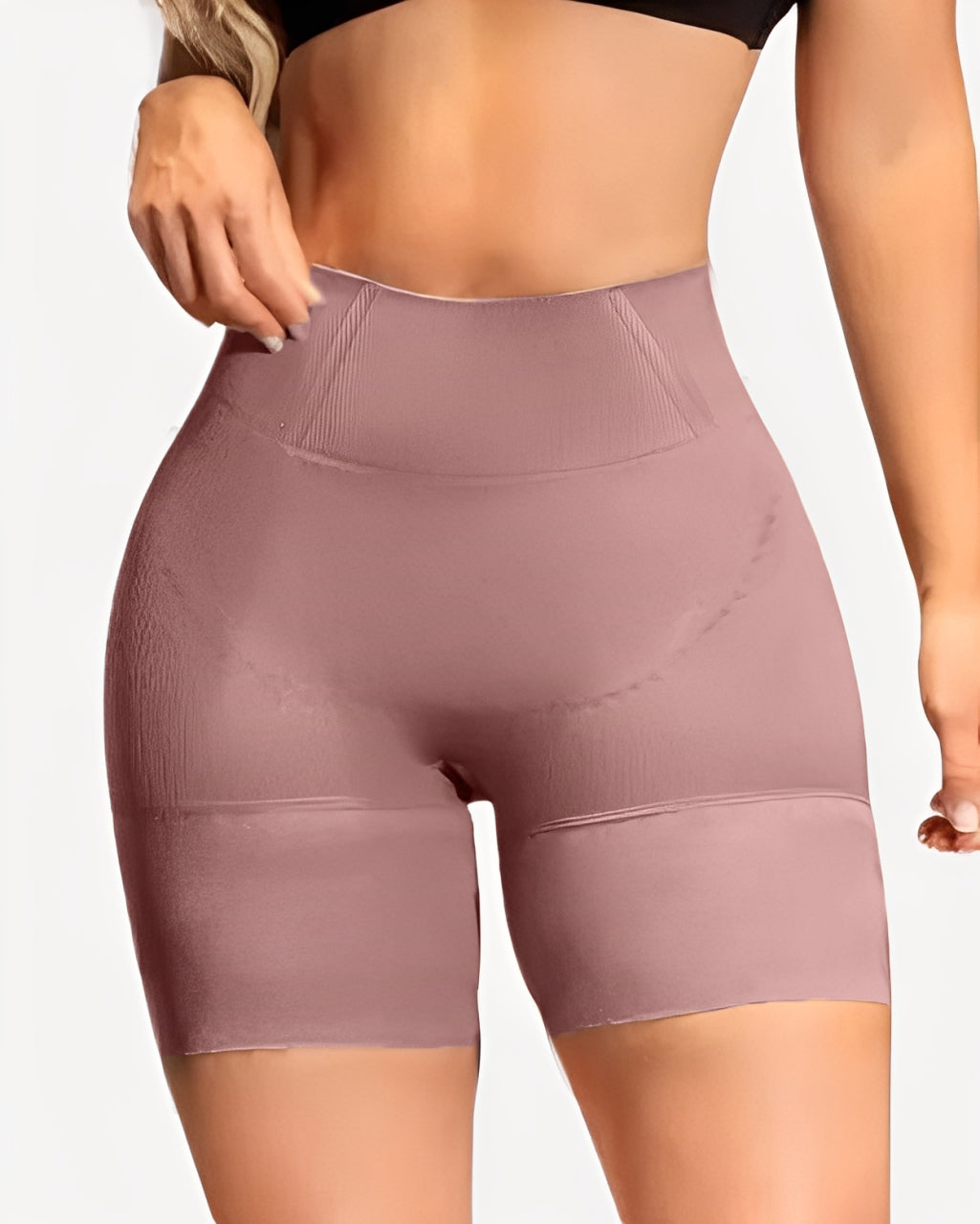 Tummy-Sculpting Seamless Shaper Shorts