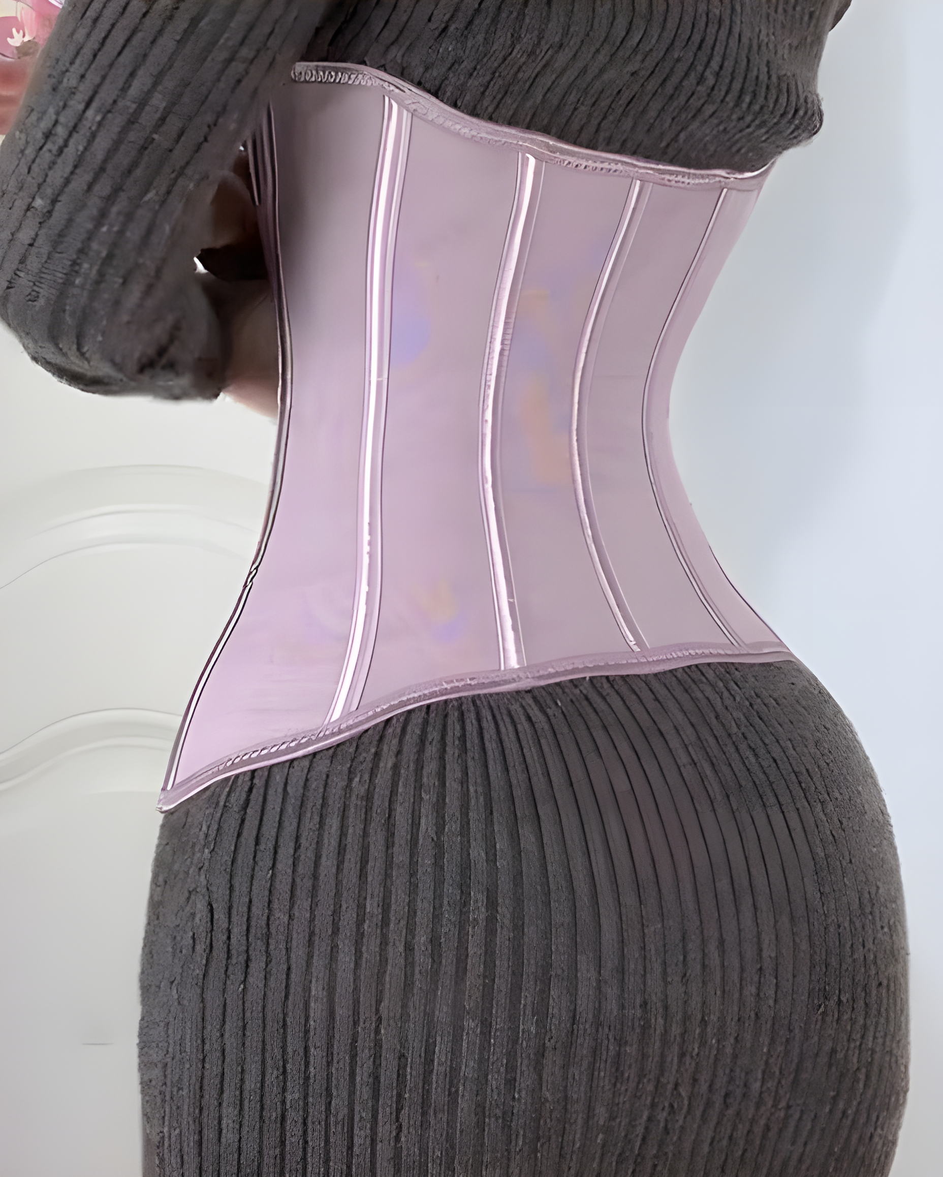 Double-Layer Tummy-Control Comfort Mesh Waist Trainer