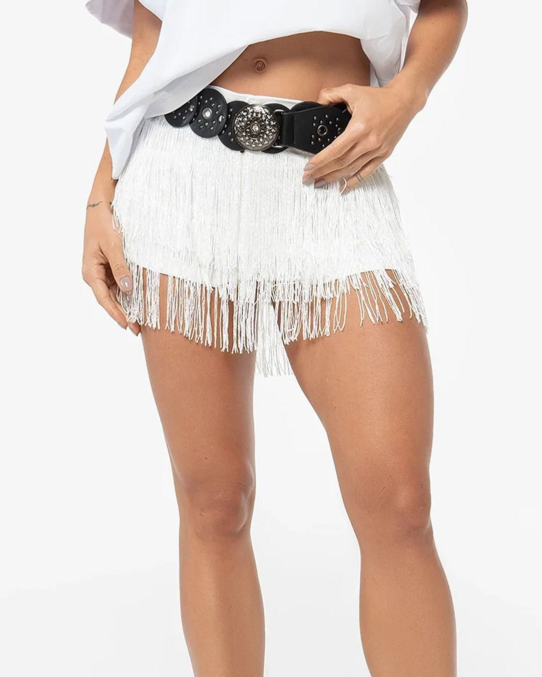Fringed Shorts